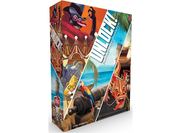 Unlock 2 Fantastiske Eventyr - Norsk Inneholder 3 forskjellige scenarioer 